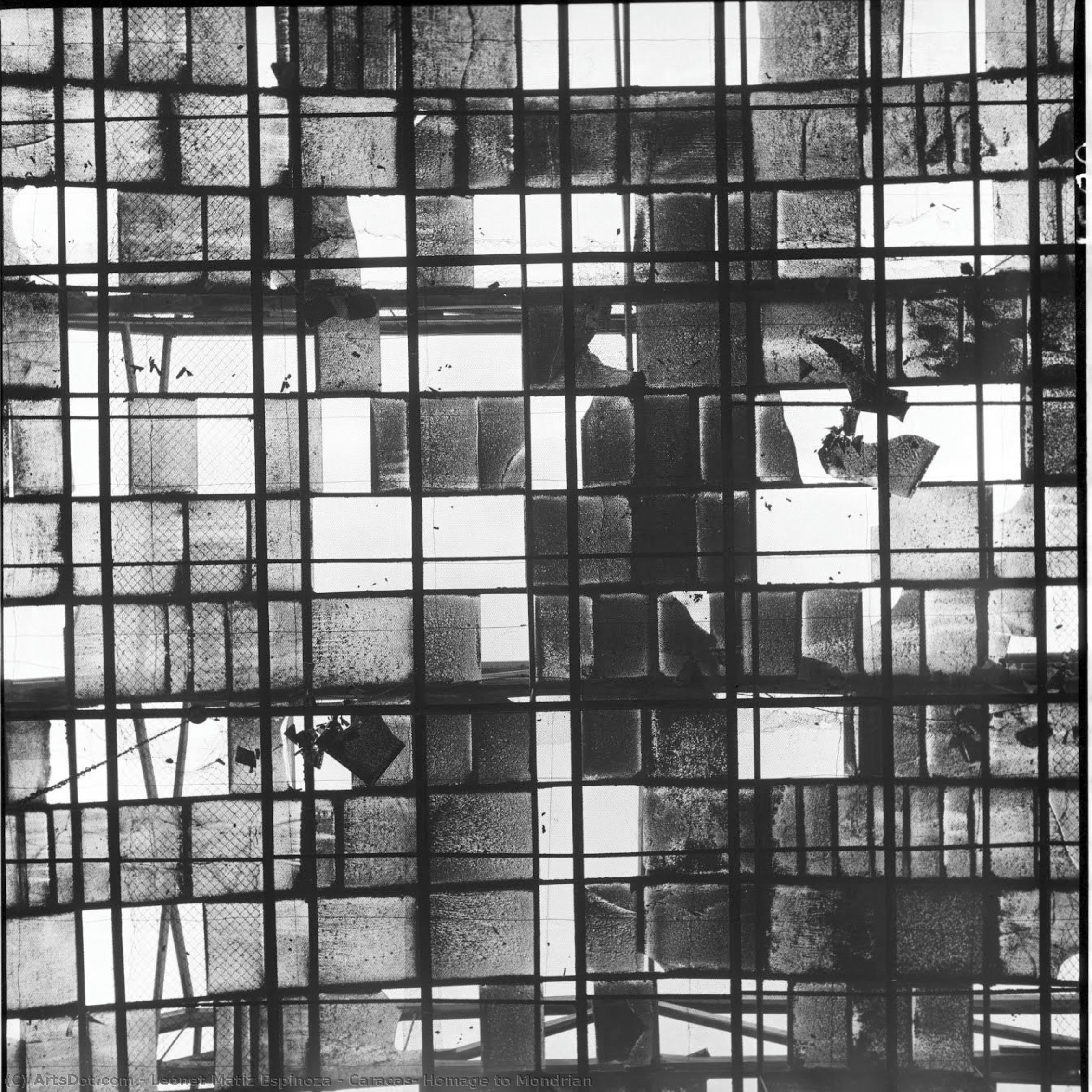 Caracas: Homage To Mondrian — Leonet Matiz Espinoza