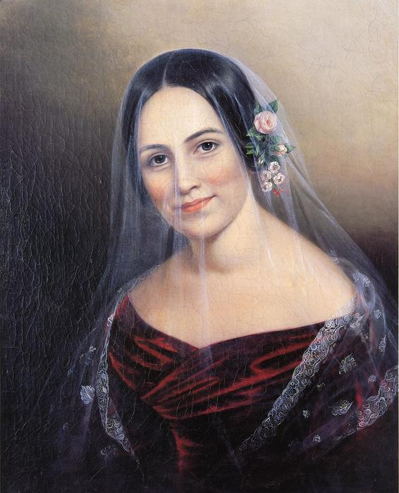Veil Of Mystery (also Known As Veiled Woman) — Sarah Miriam Peale