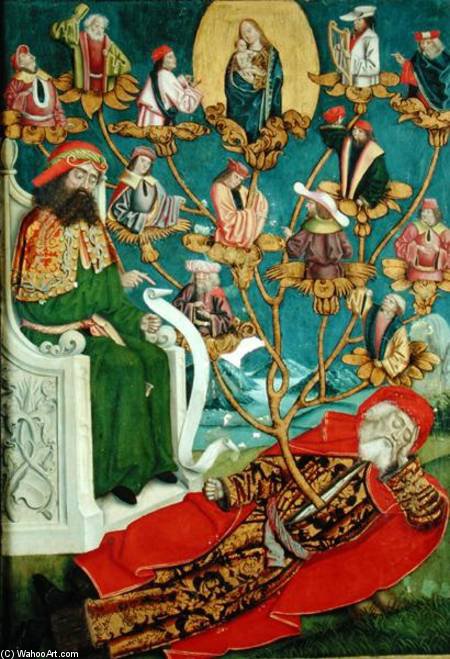 The Tree Of Jesse, From The Dome Altar — Absolon Stumme