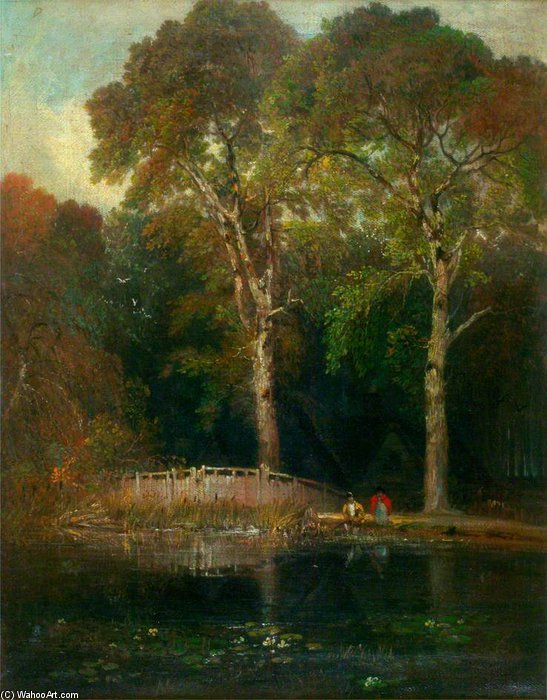 Near Virginia Water — Richard Barrett Davis