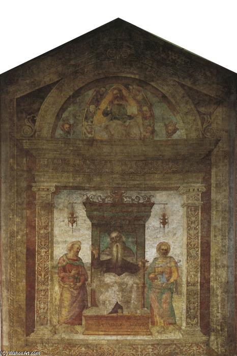 Lord And Cherubs — Vannucci Pietro (le Perugin)