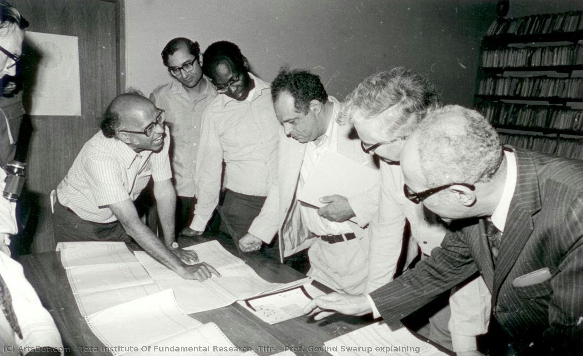 Prof. Govind Swarup Explaining — Tata Institute Of Fundamental Research (tifr)