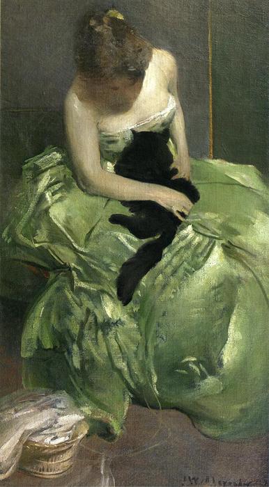 The Green Dress — John White Alexander