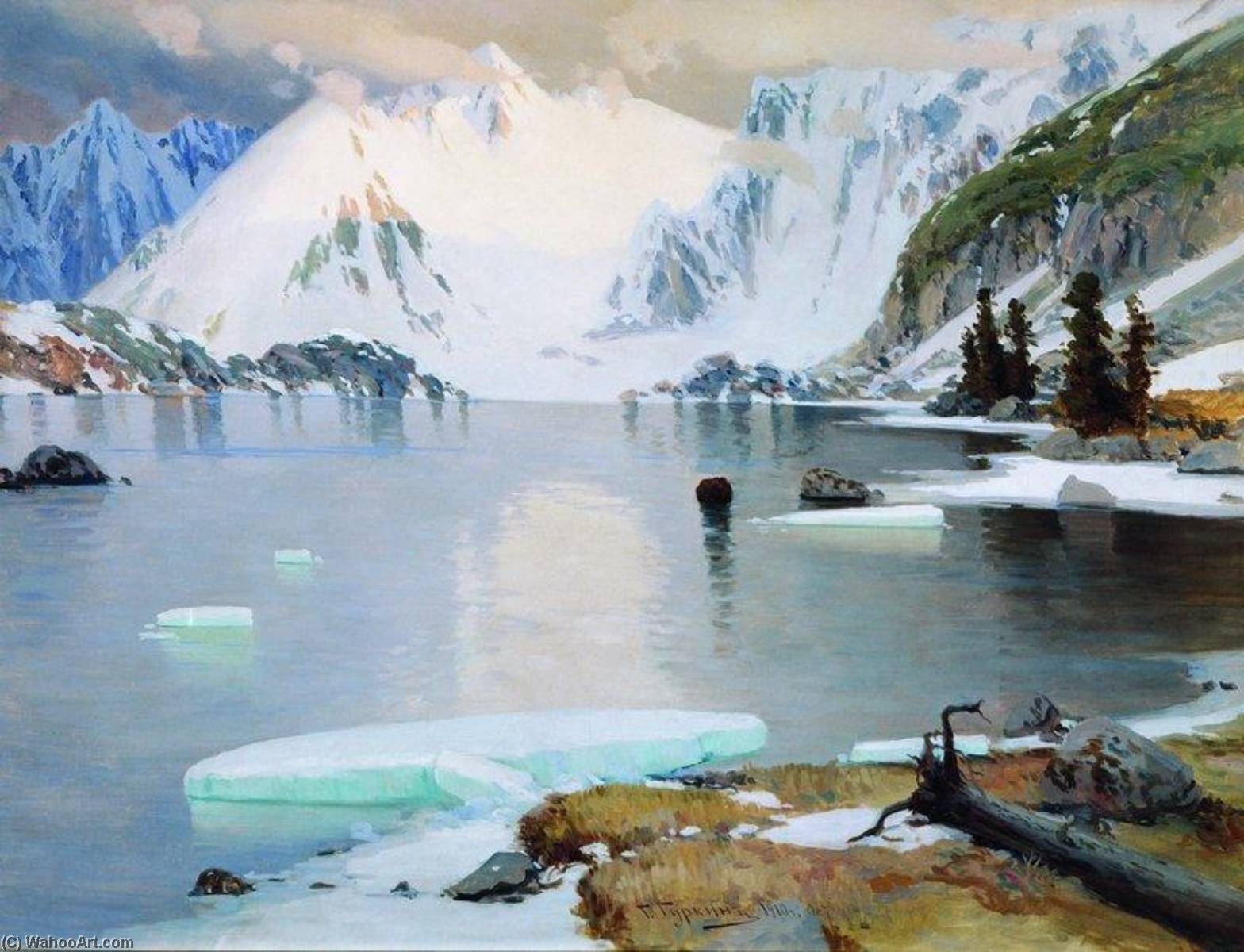 The Mountain Lake — Grigory Gurkin