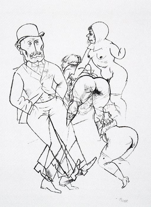 The Cycle From Parasites — George Grosz
