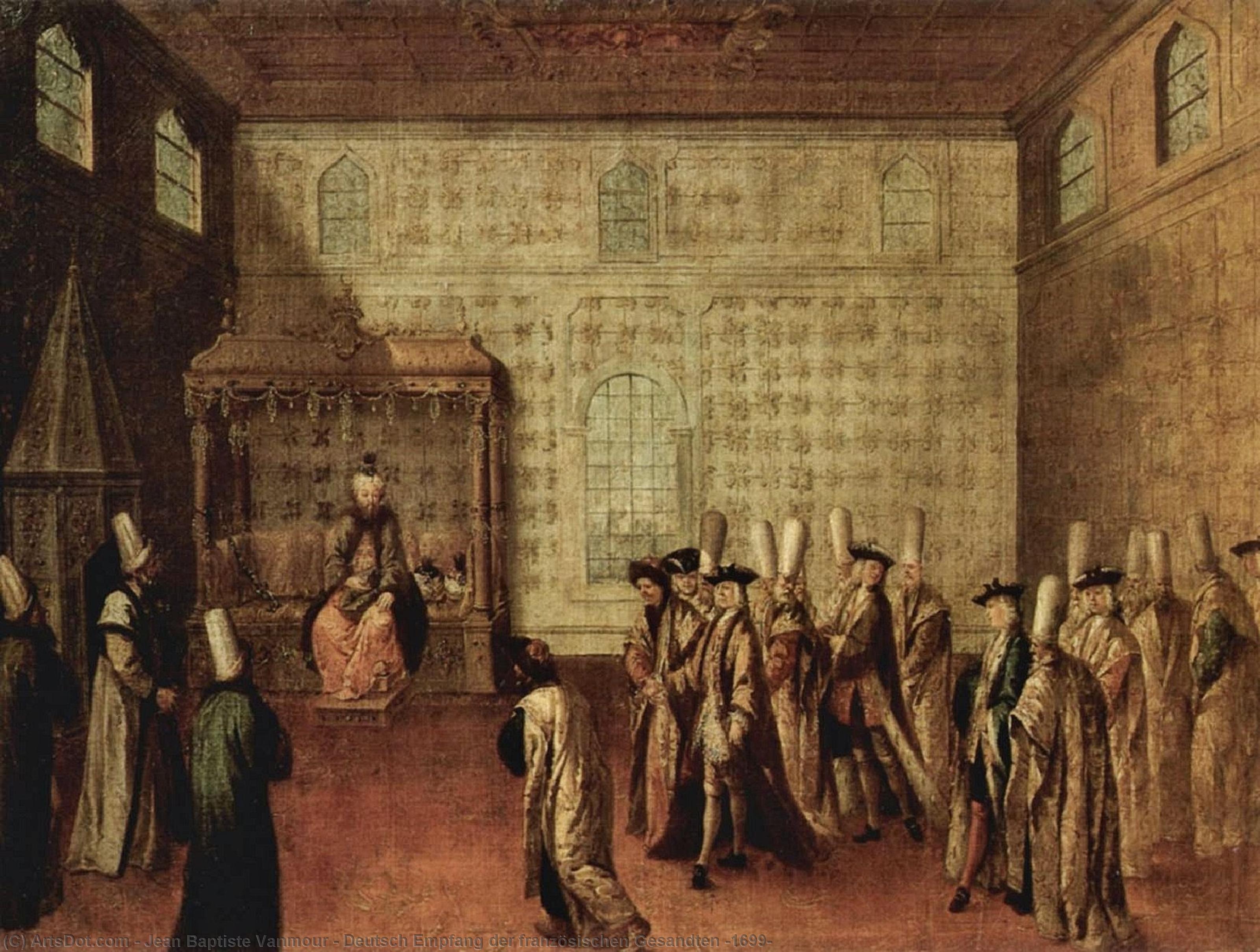 Deutsch Empfang Der Französischen Gesandten (1699) — Jean Baptiste Vanmour
