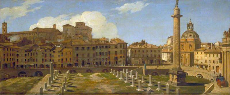 The Trajan Forum, Rome — Sir Charles Lock Eastlake