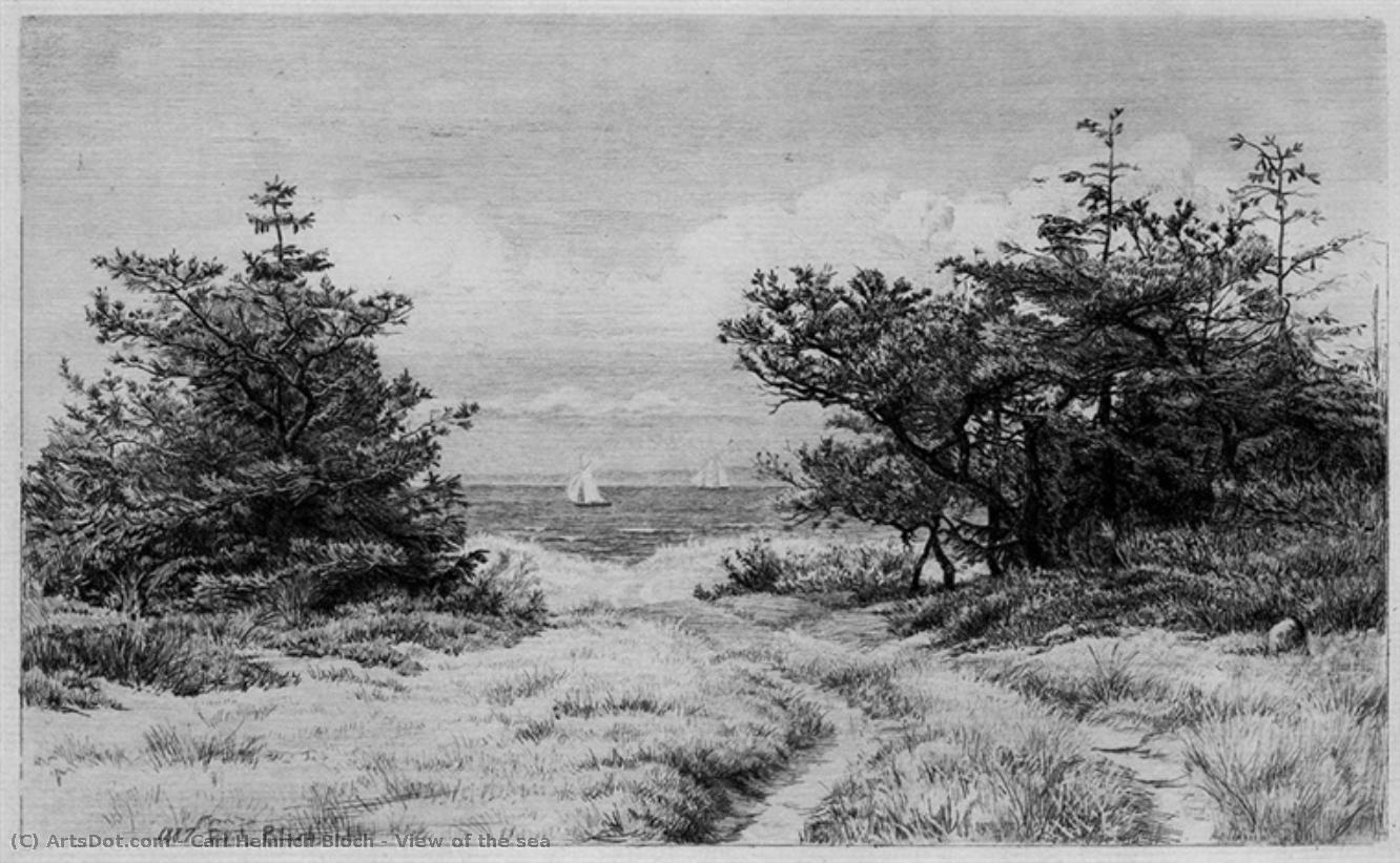 View Of The Sea — Carl Heinrich Bloch