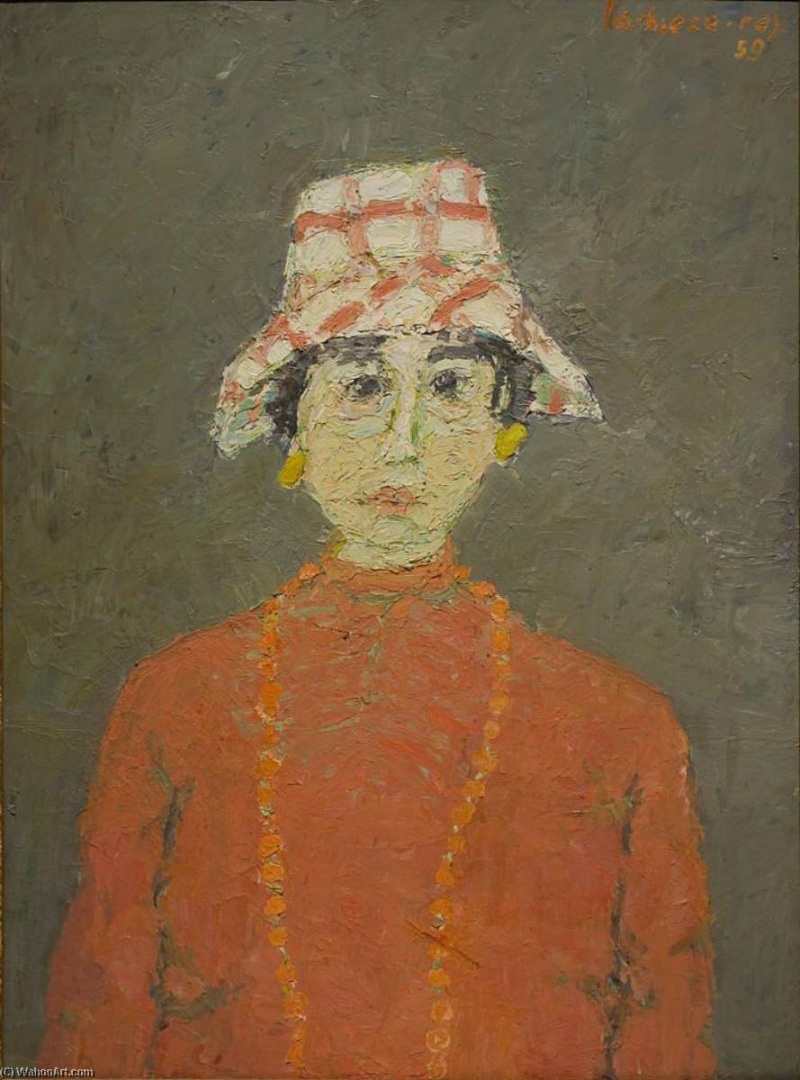 Nanou (portrait Of The Artist's Wife) — Henri Lachièze Rey