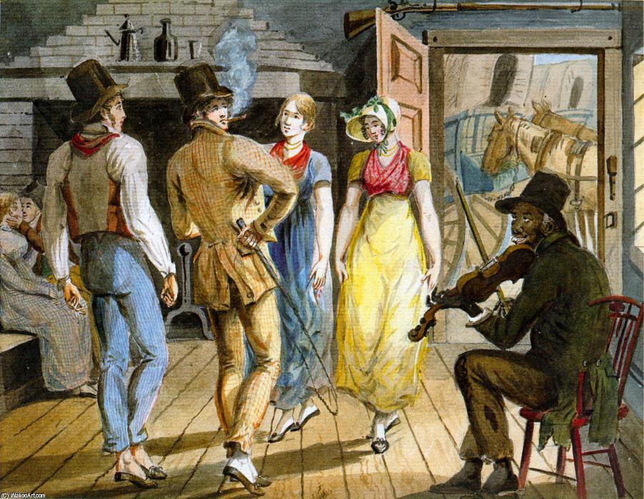 Merrymaking At Wayside Inn — Pavel Petrovich Svinin
