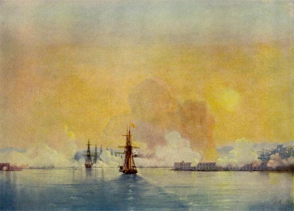 Entrance In The Bay Of Sevastopol — Iván Aivazovski