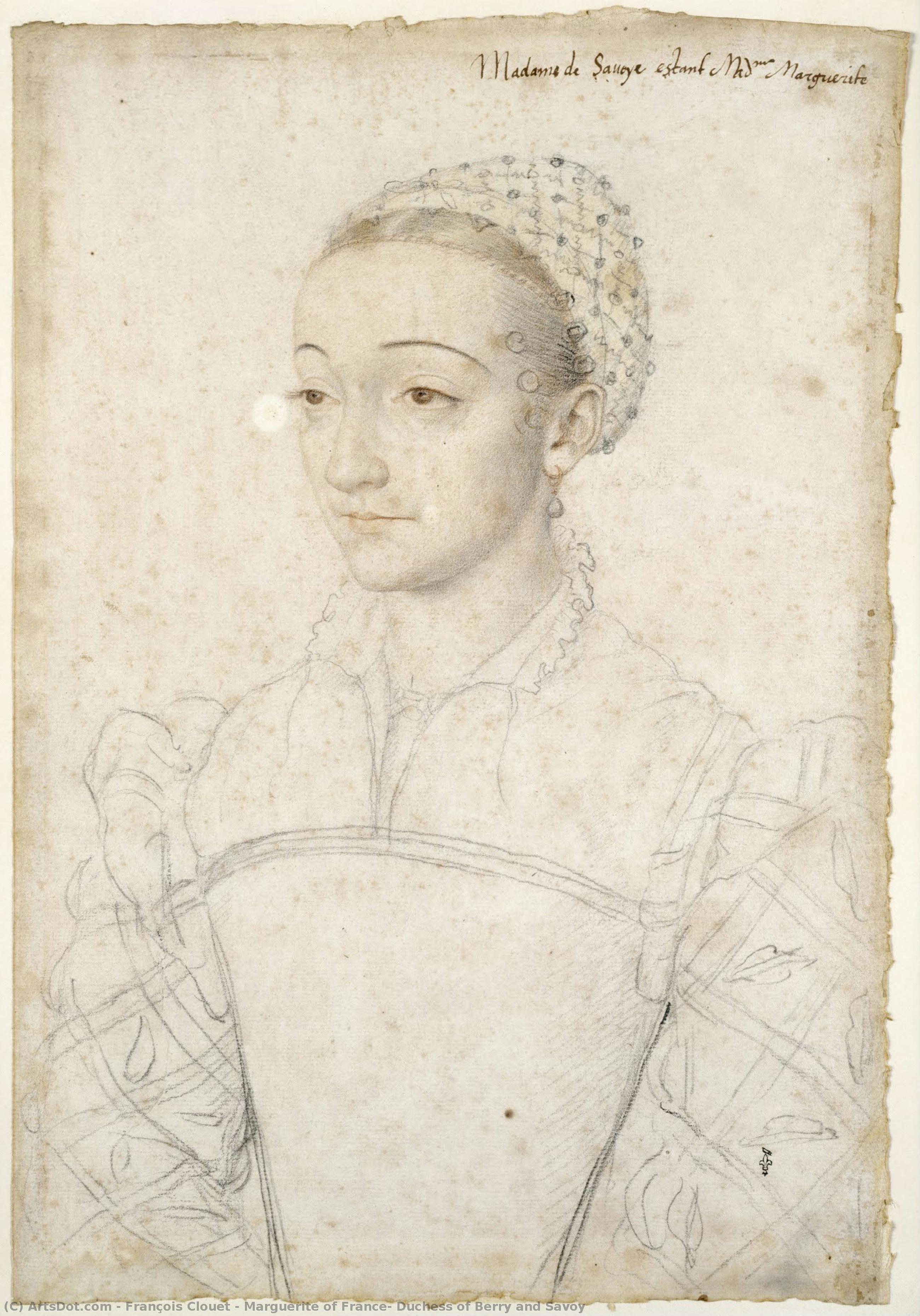Marguerite Of France, Duchess Of Berry And Savoy — François Clouet