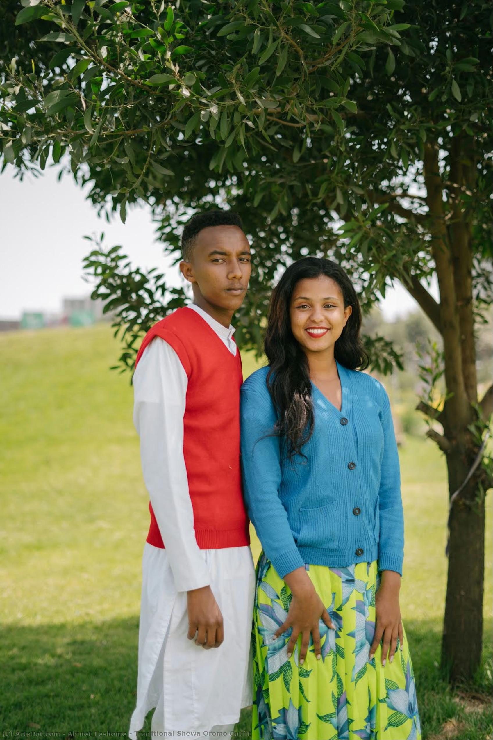 Traditional Shewa Oromo Outfit — Абинет Тешоме