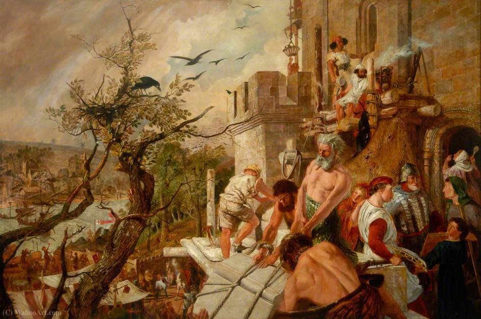 The Building Of The New Castle — William Bell Scott