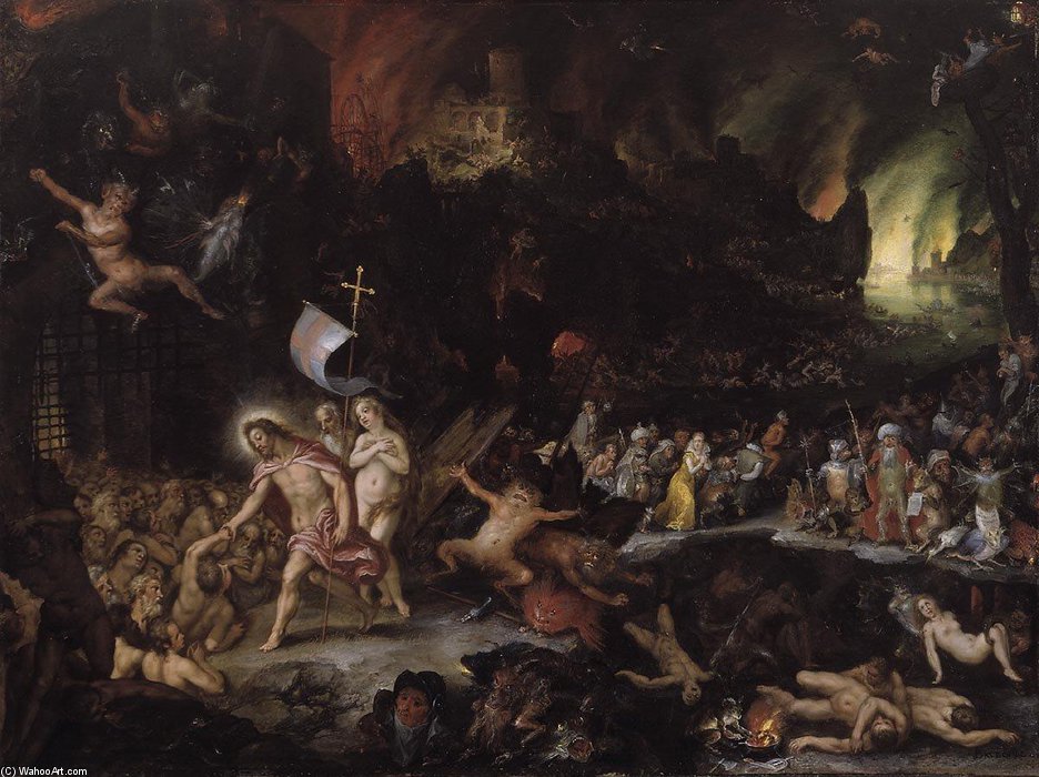 Christ In Limbo — Hans I Rottenhammer (johann Rottenhammer)