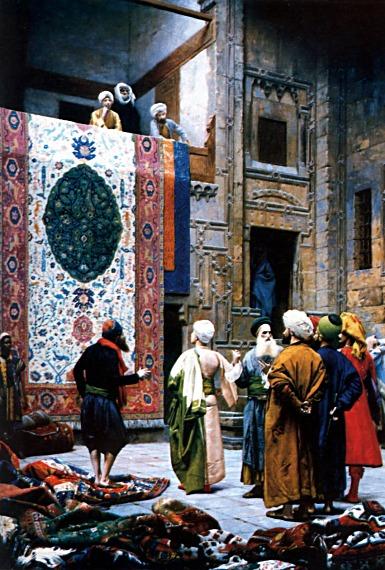 The Carpet Merchant — Жан-леон Жером