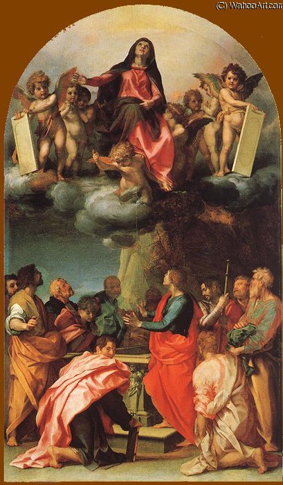 Assumption Of The Virgin — Andrea Del Sarto