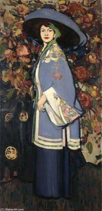 Le Manteau Chinois (anne Estelle Rice) — John Duncan Fergusson