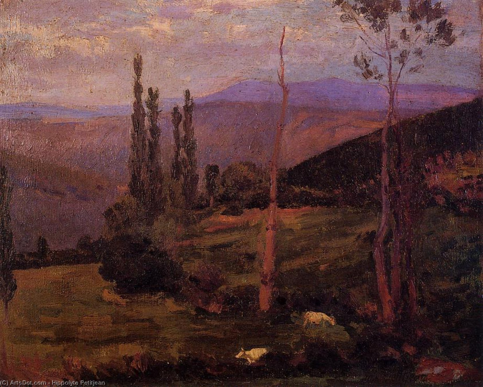 Landscape — Hippolyte Petitjean