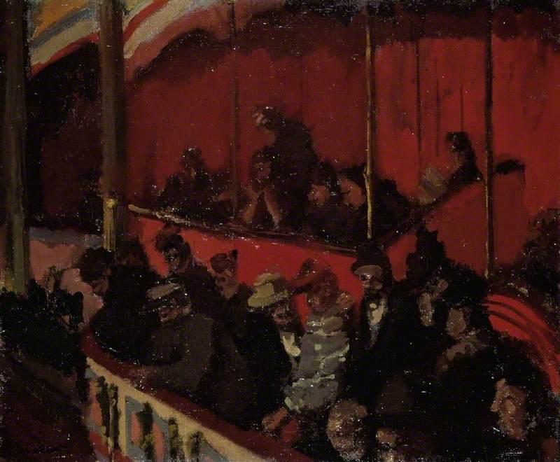 The Montmartre Theatre — Уолтер Ричард Сиккерт