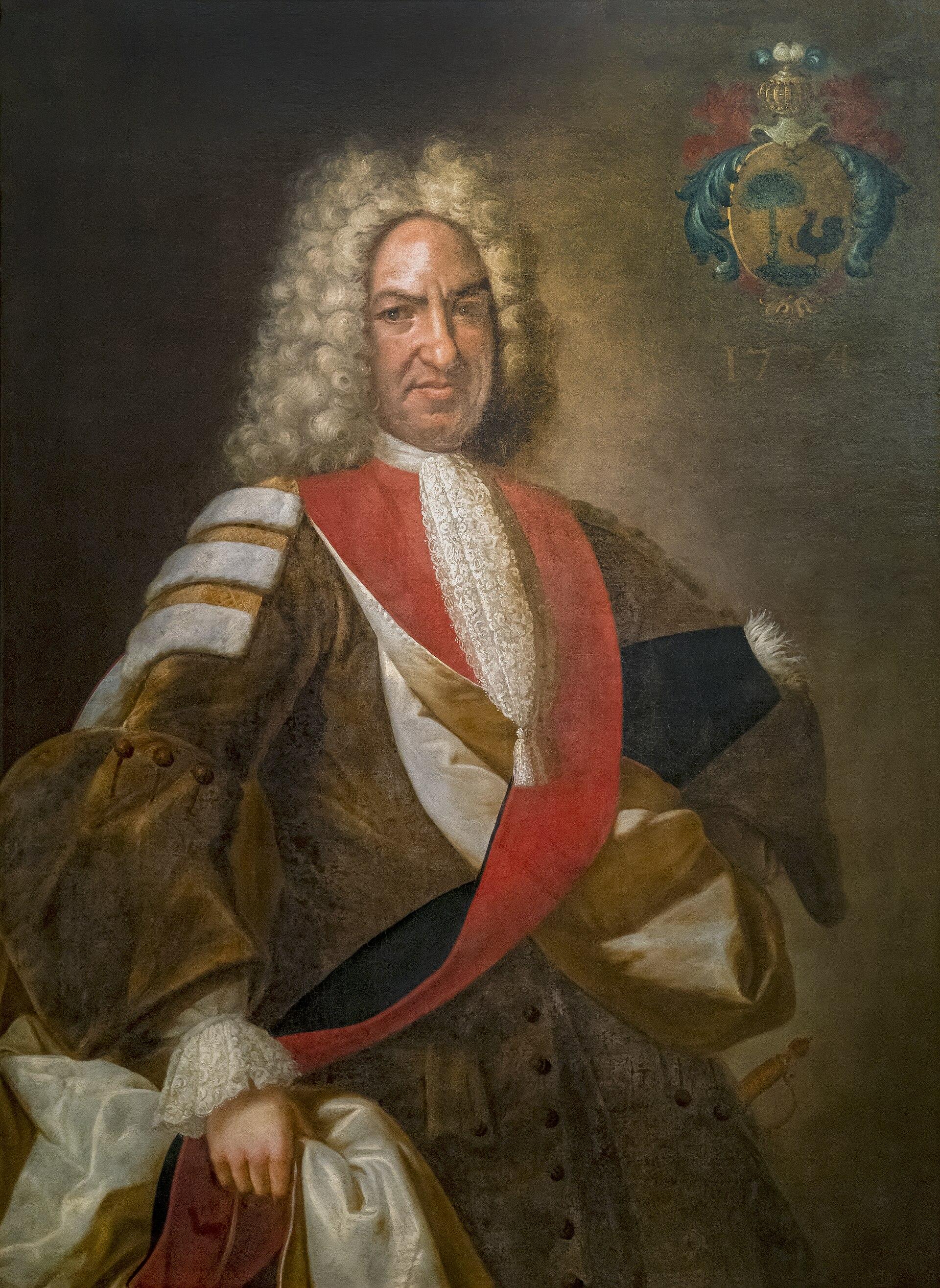 Portrait De Pierre Ii De Poulhariez - Antoine Rivalz — Antoine Rivalz