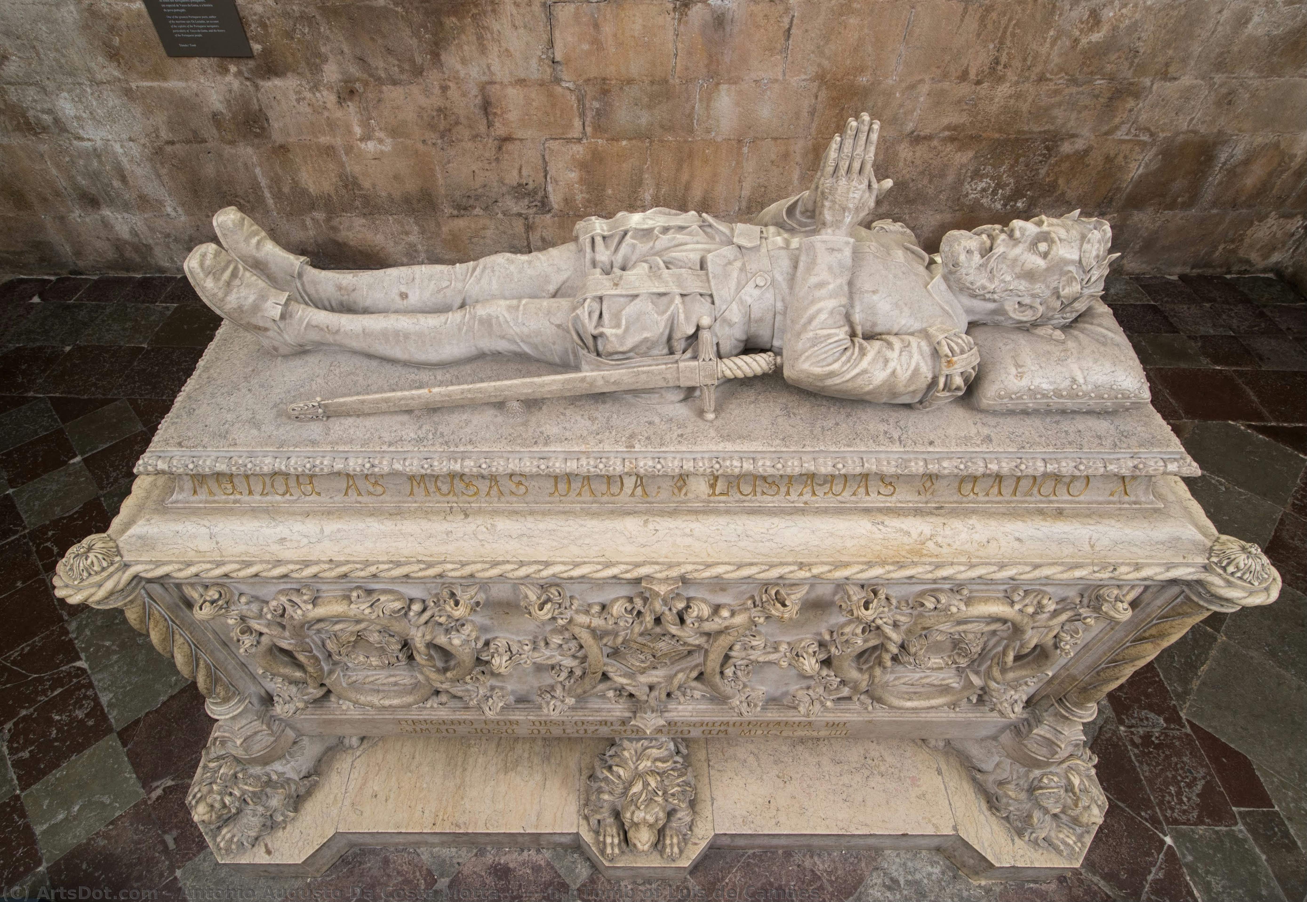 ‏‏‎\n\ntomb Of Luís De Camões — António Augusto Da Costa Motta