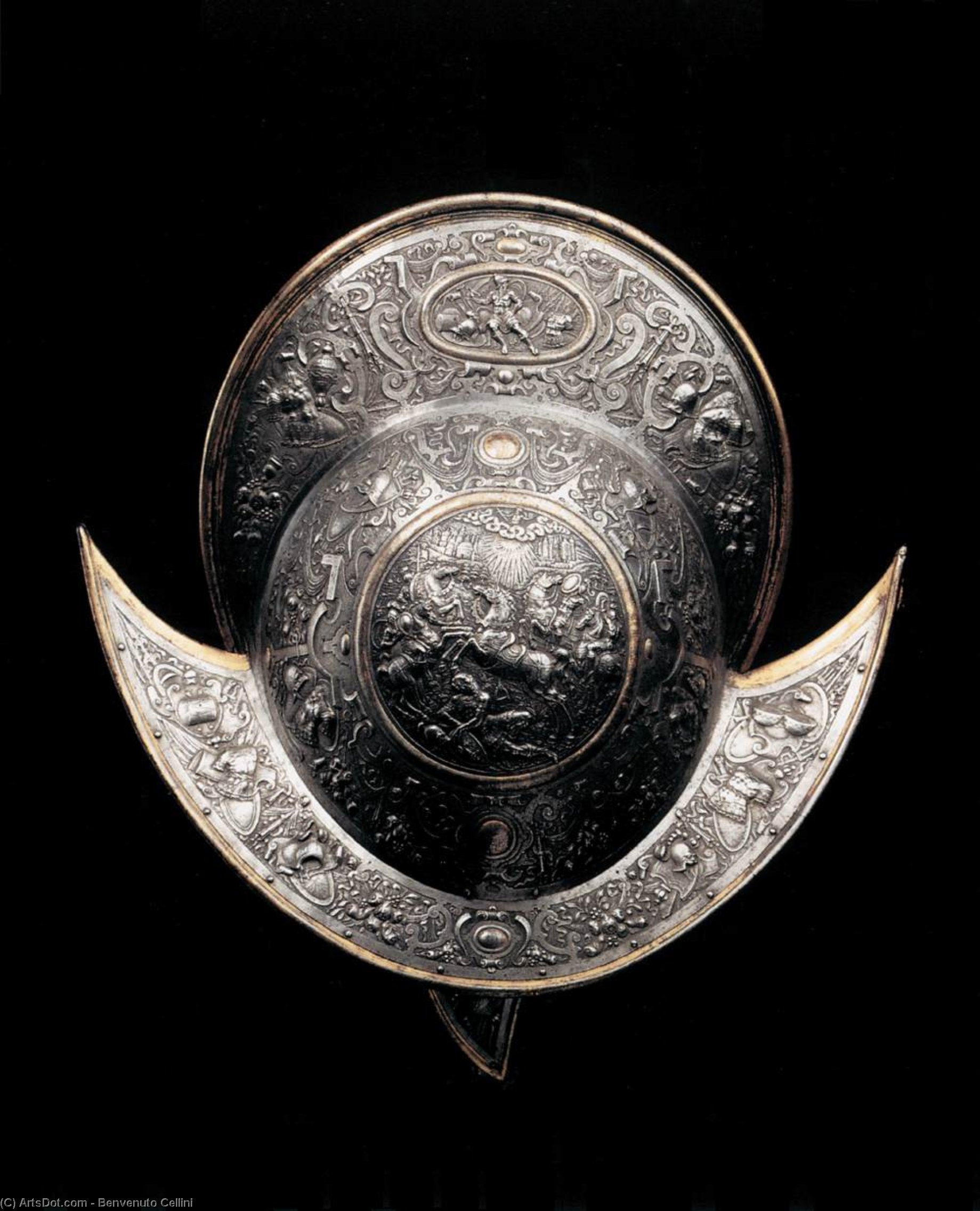 Morion For Francesco I De' Medici — Benvenuto Cellini