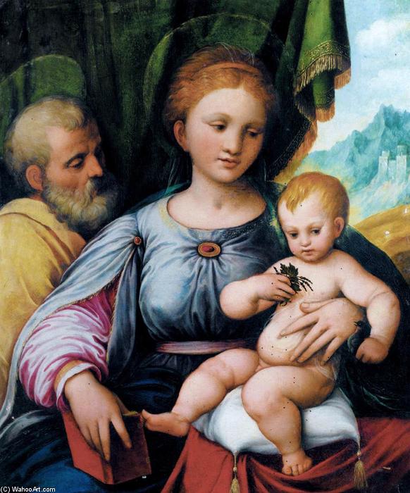 Holy Family — Girolamo Da Treviso The Younger