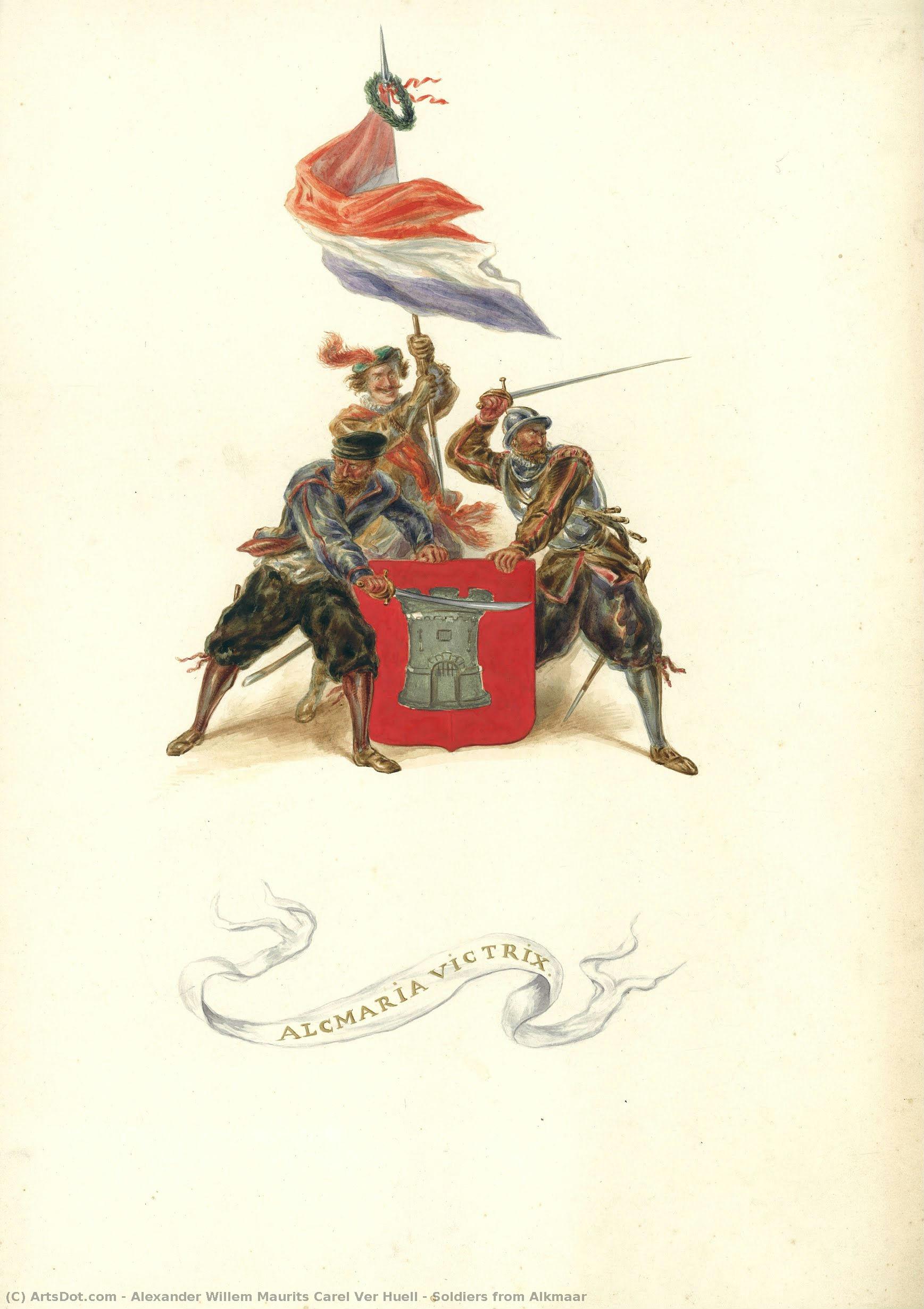 Soldiers From Alkmaar — Alexander Ver Huell