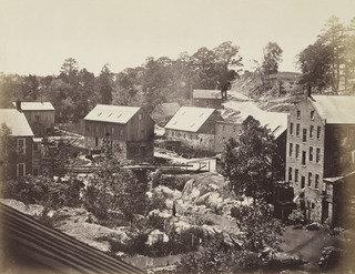 View Of The Appomattox River (near Campbell's Bridge, Petersburg, Va) — Timothy O'sullivan Alexander Gardner