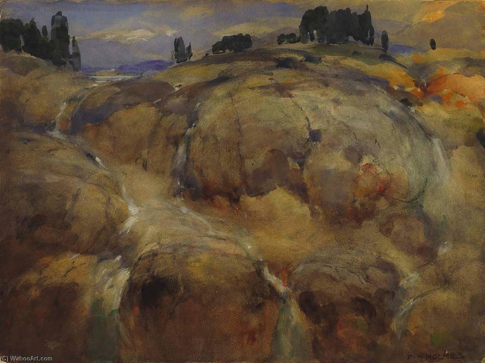Deserted Bed Of A Glacier — William Henry Holmes