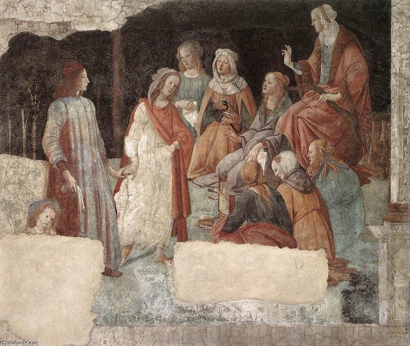 A Young Man Being Introduced To The Seven Liberal Arts — Sandro Botticelli