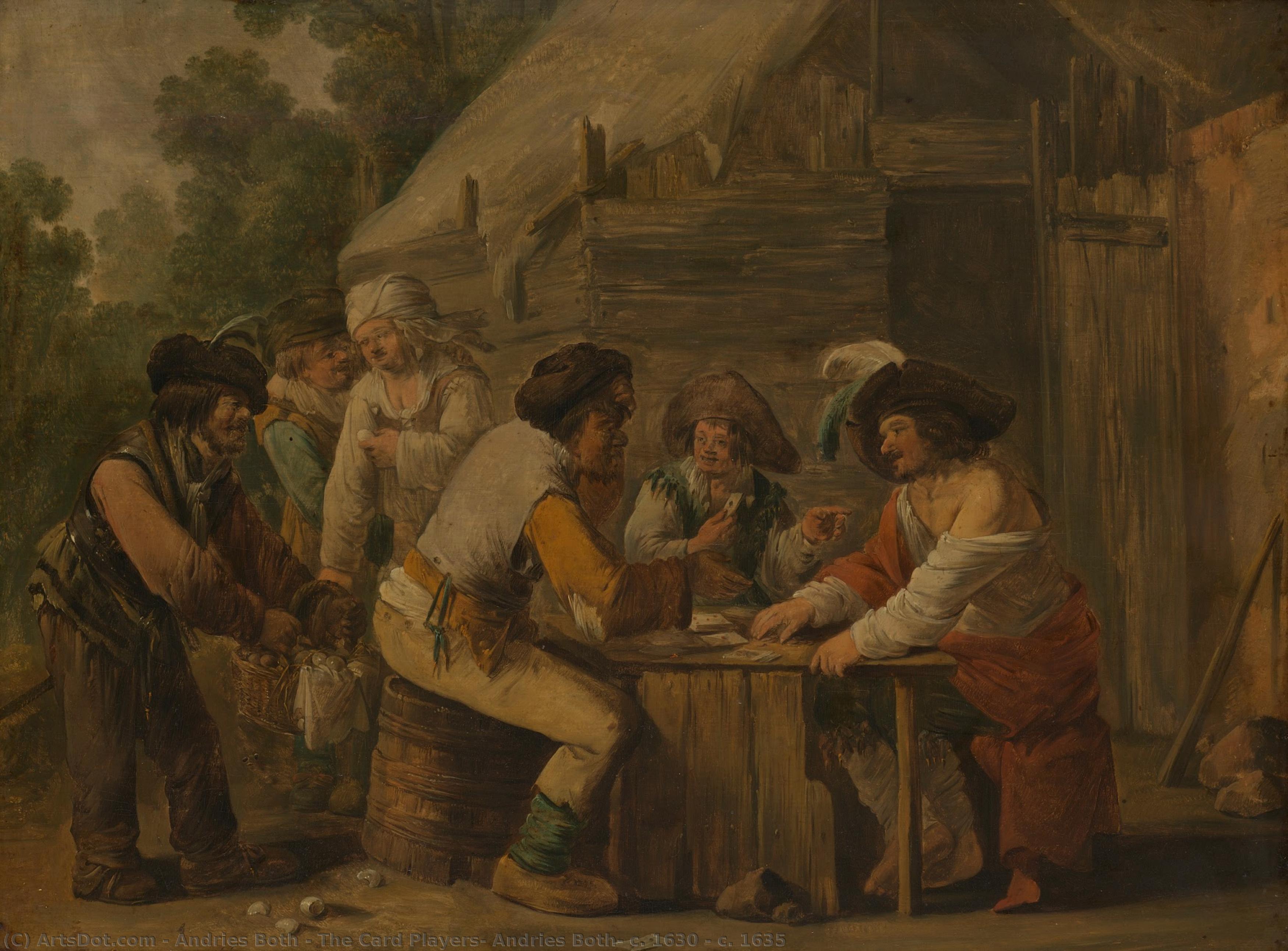 The Card Players, Andries Both, C. 1630 - C. 1635 — Andries Both