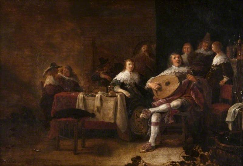 A Musical Party — Palamedesz Anthonie (stevaerts)