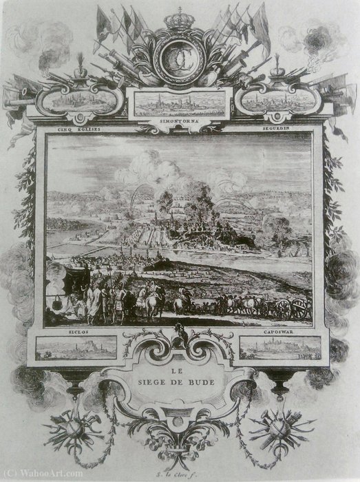 Siege Of Buda — Sébastien I Le Clerc