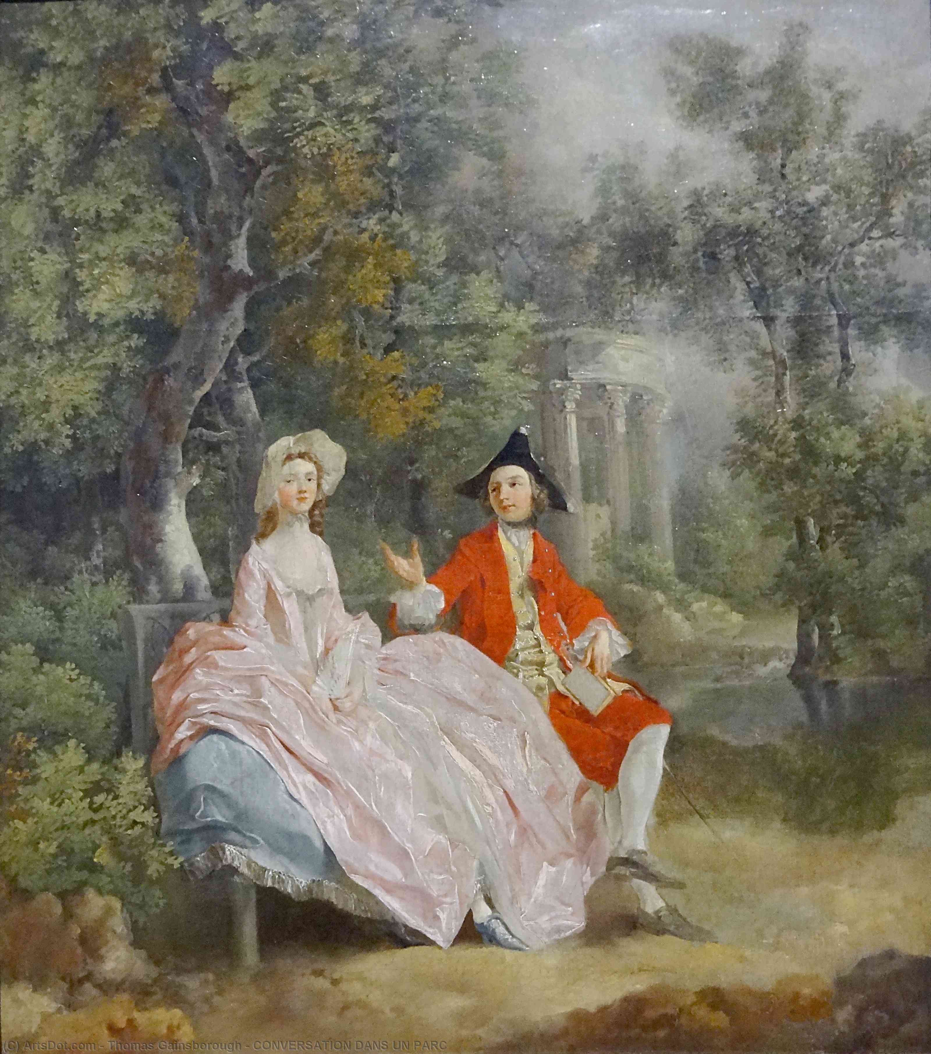Conversation Dans Un Parc — Гейнсборо