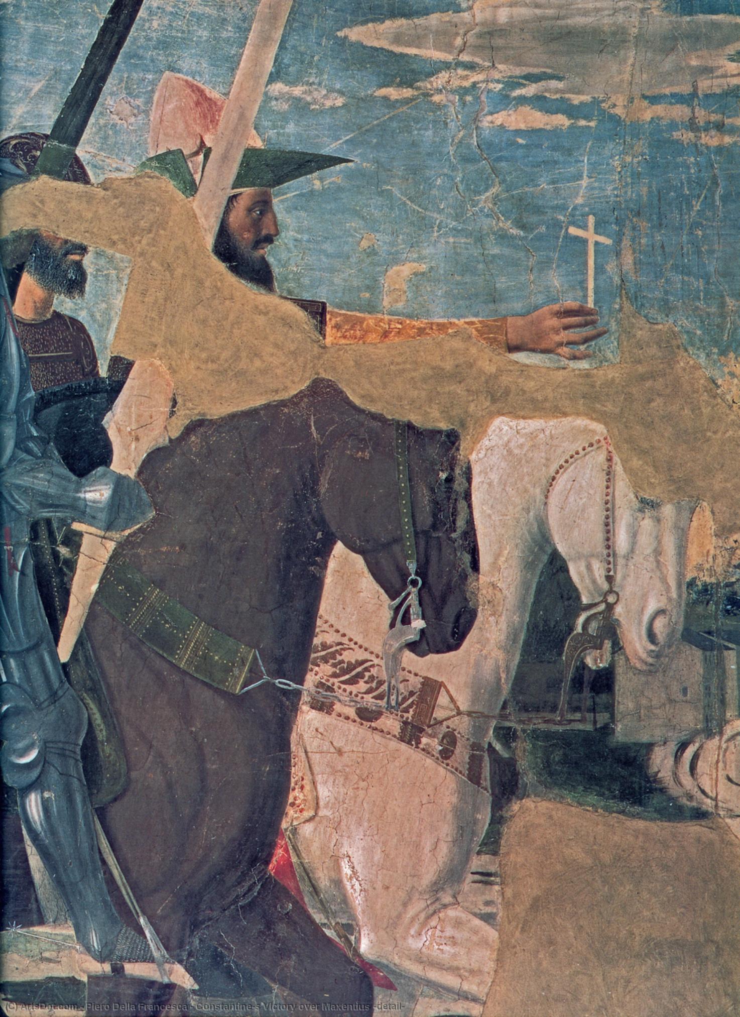 Constantine's Victory Over Maxentius (detail) — Piero Della Francesca