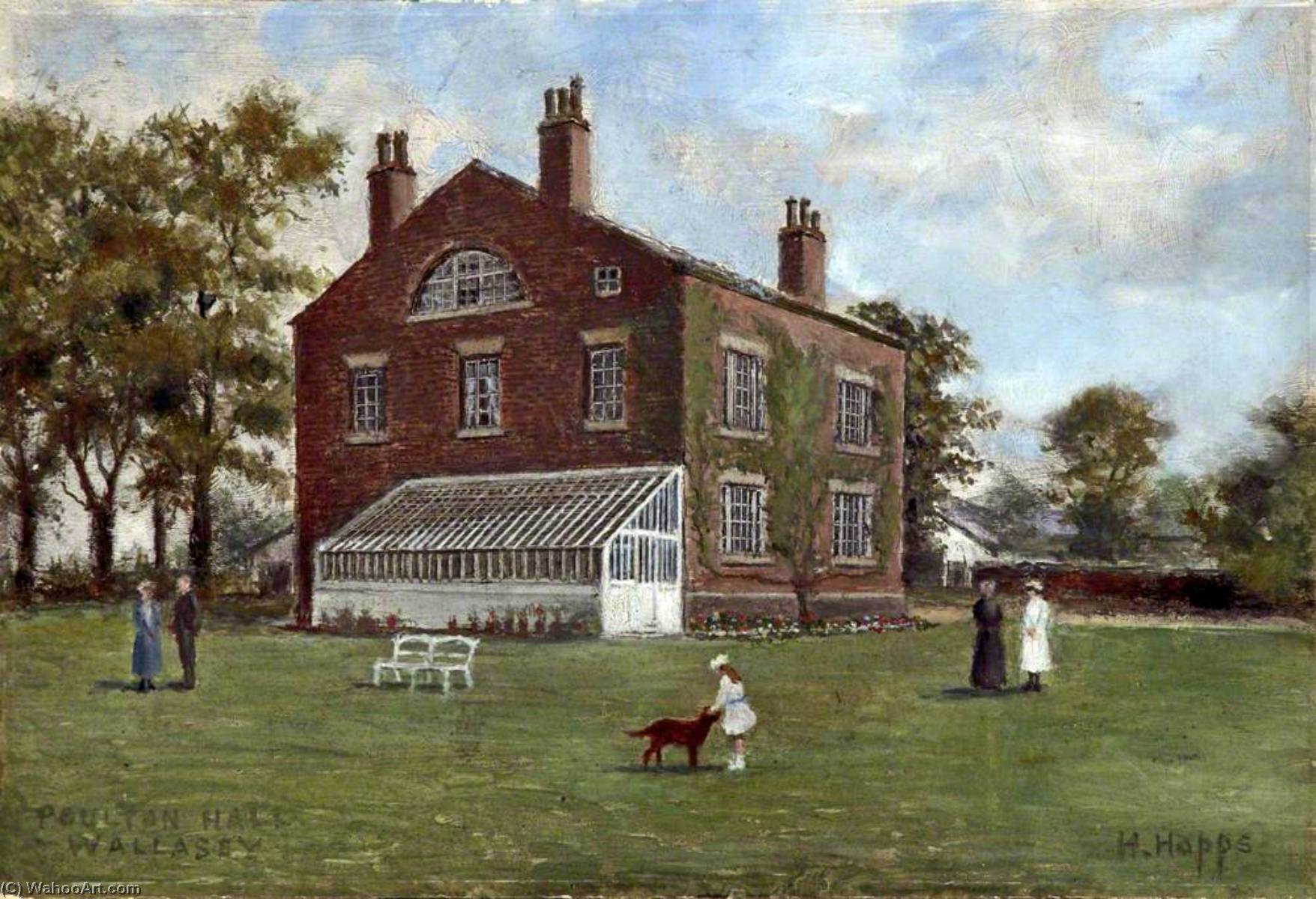 Poulton Hall, Wallasey, Wirral — Harold Hopps