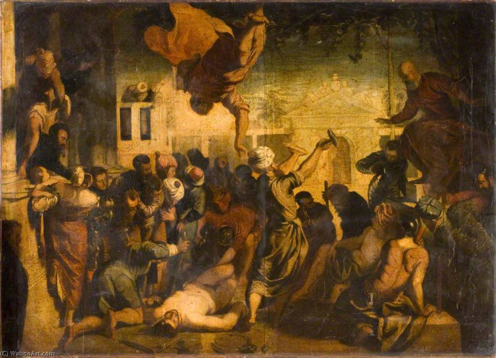 The Miracle Of The Hammer (after Jacopo Tintoretto) — ジョセフ・アーサー・パリサー・セヴァーン