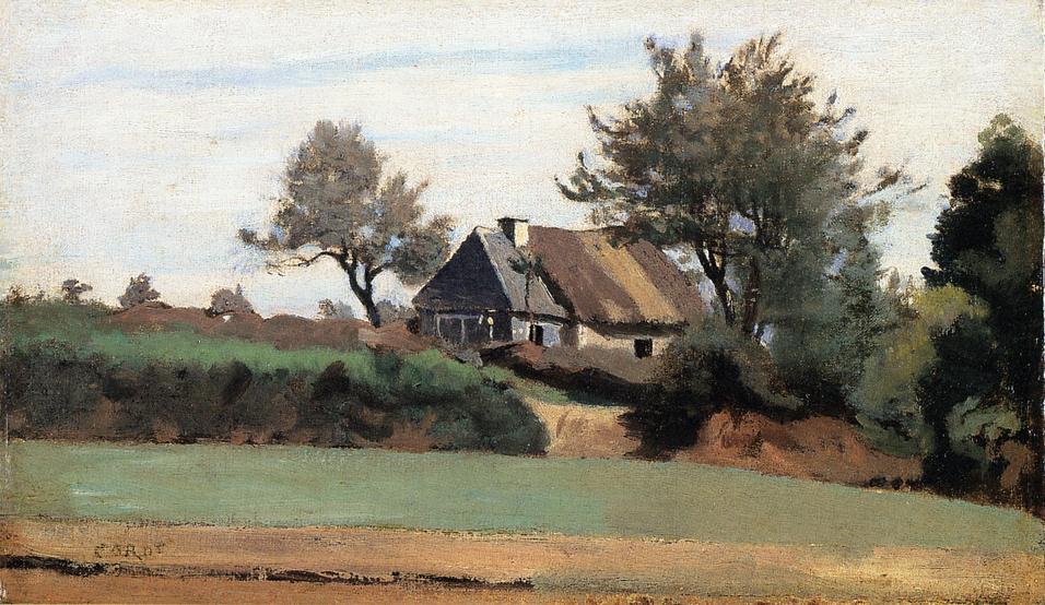 Archicourt, Near Arras — Jean-baptiste-camille Corot