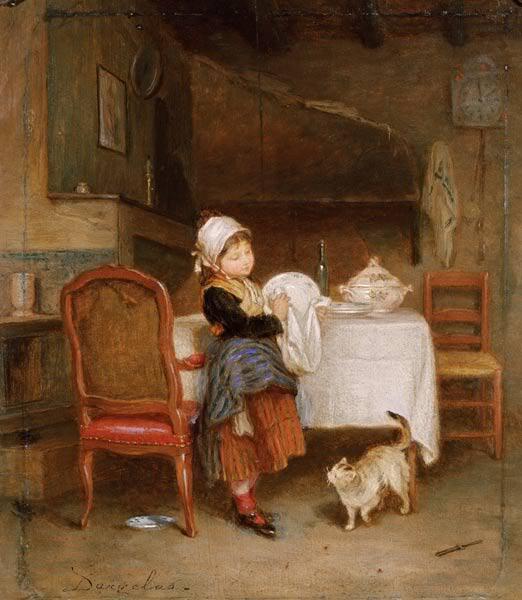 The Little Housekeeper — Andre Henri Dargelas