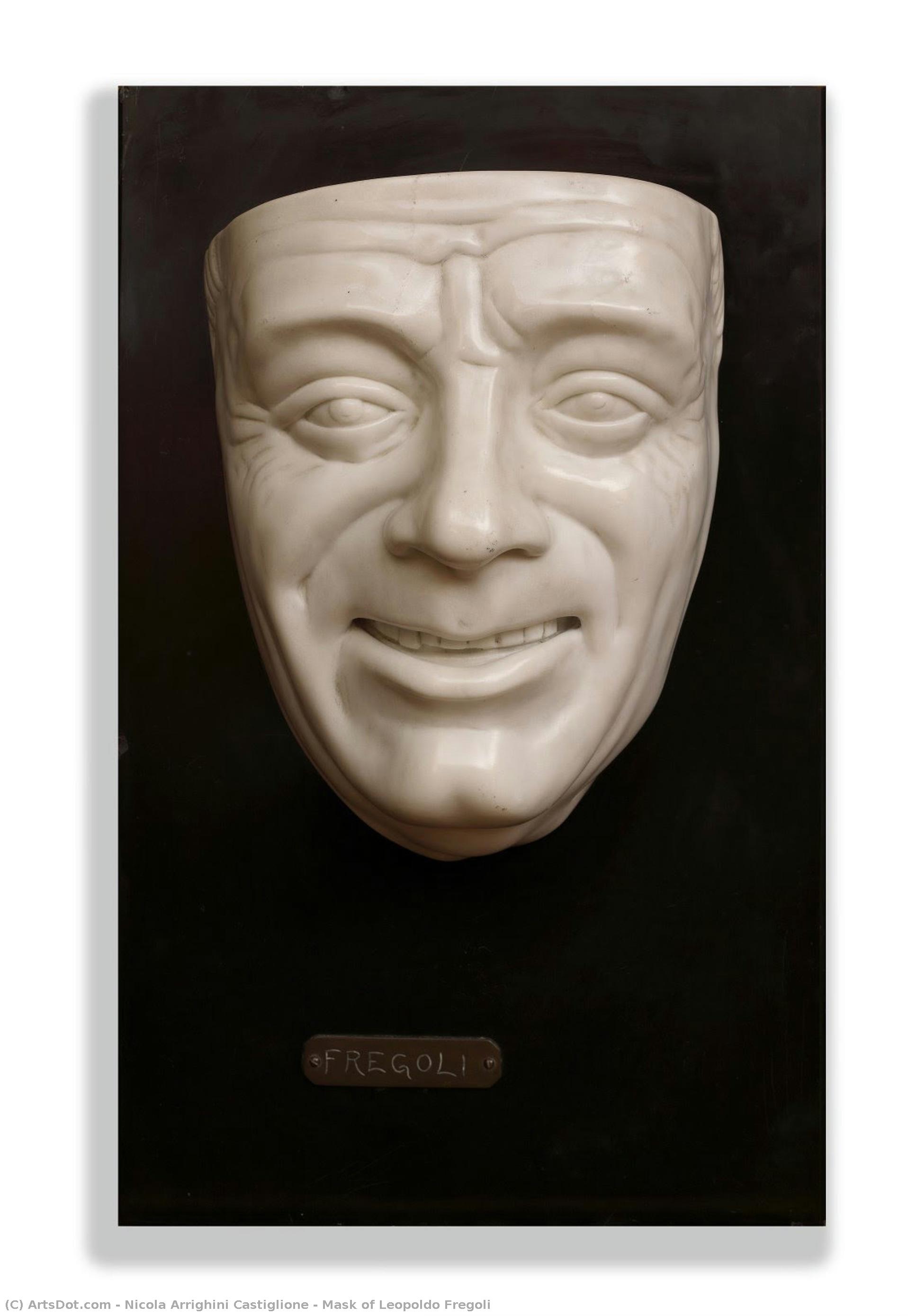 Mask Of Leopoldo Fregoli — Nicola Arrighini Castiglione