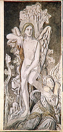 L'amour Vainqueur De La Mort — Gustave Moreau