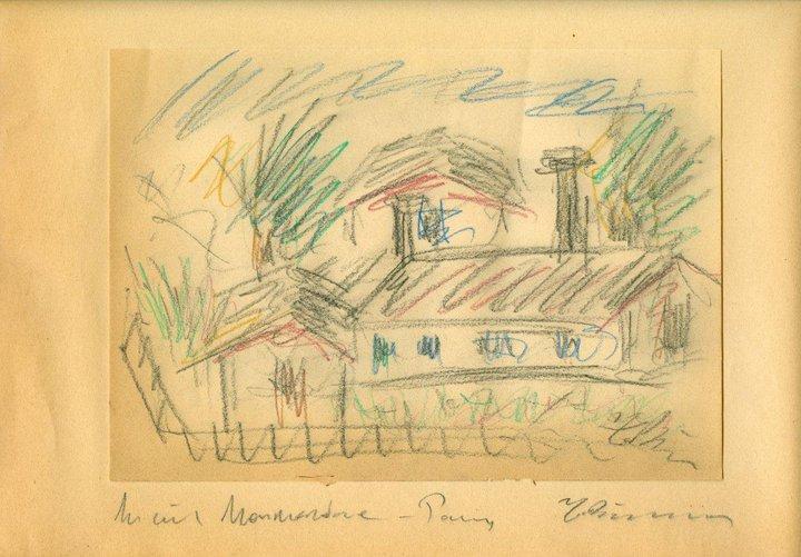 Houses In Montmartre — Georgios Bouzianis