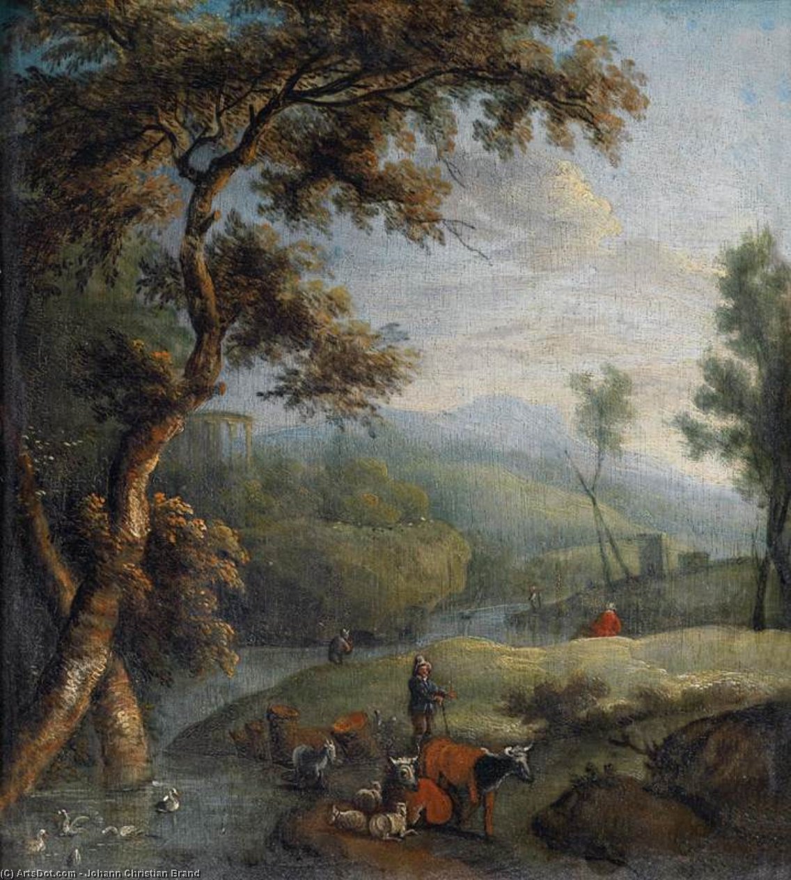 Southern Landscape — Johann Christian Brand