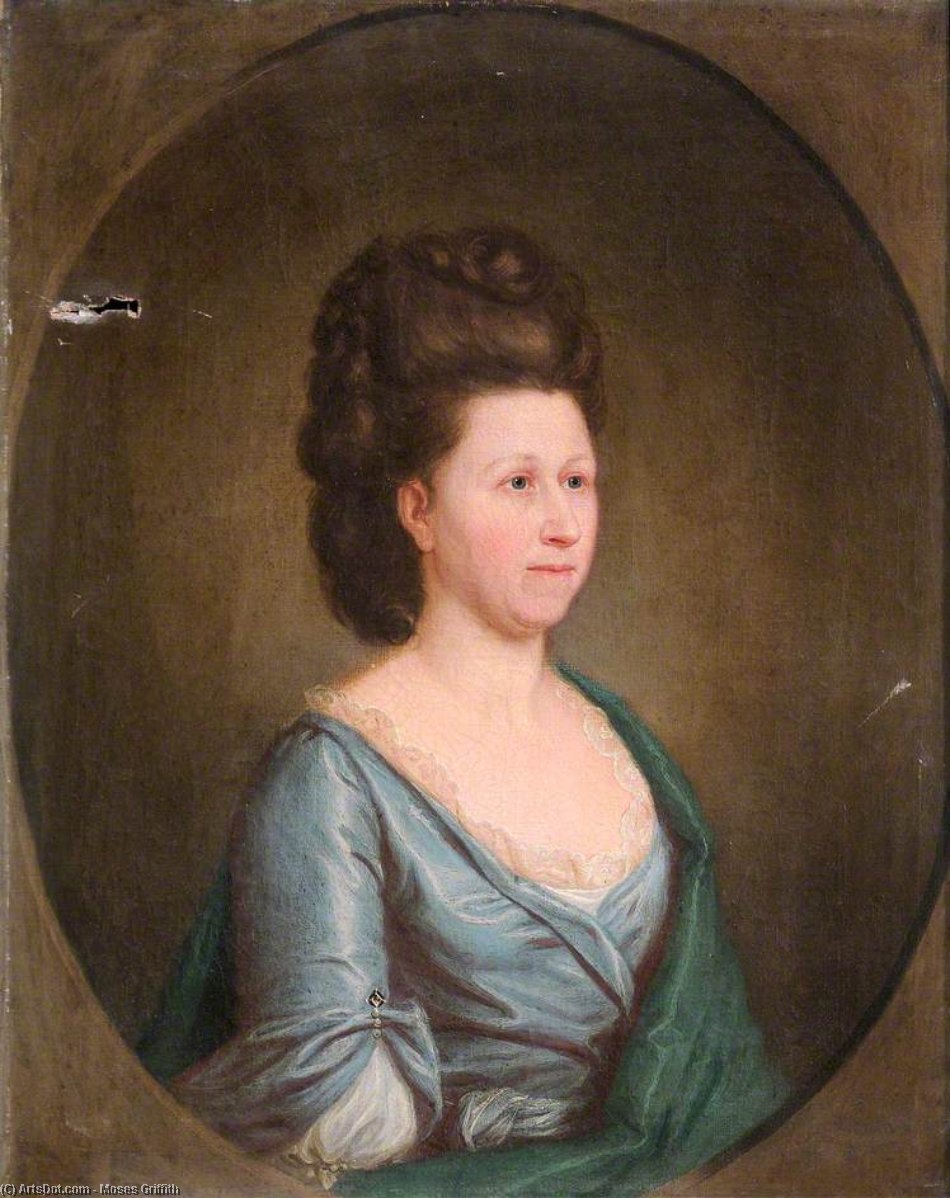 Portrait Of An Unknown Lady — Moses Griffith