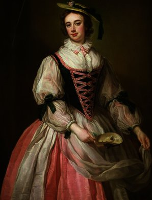 Portrait Of Frances Macartney, C.1745 — George Knapton