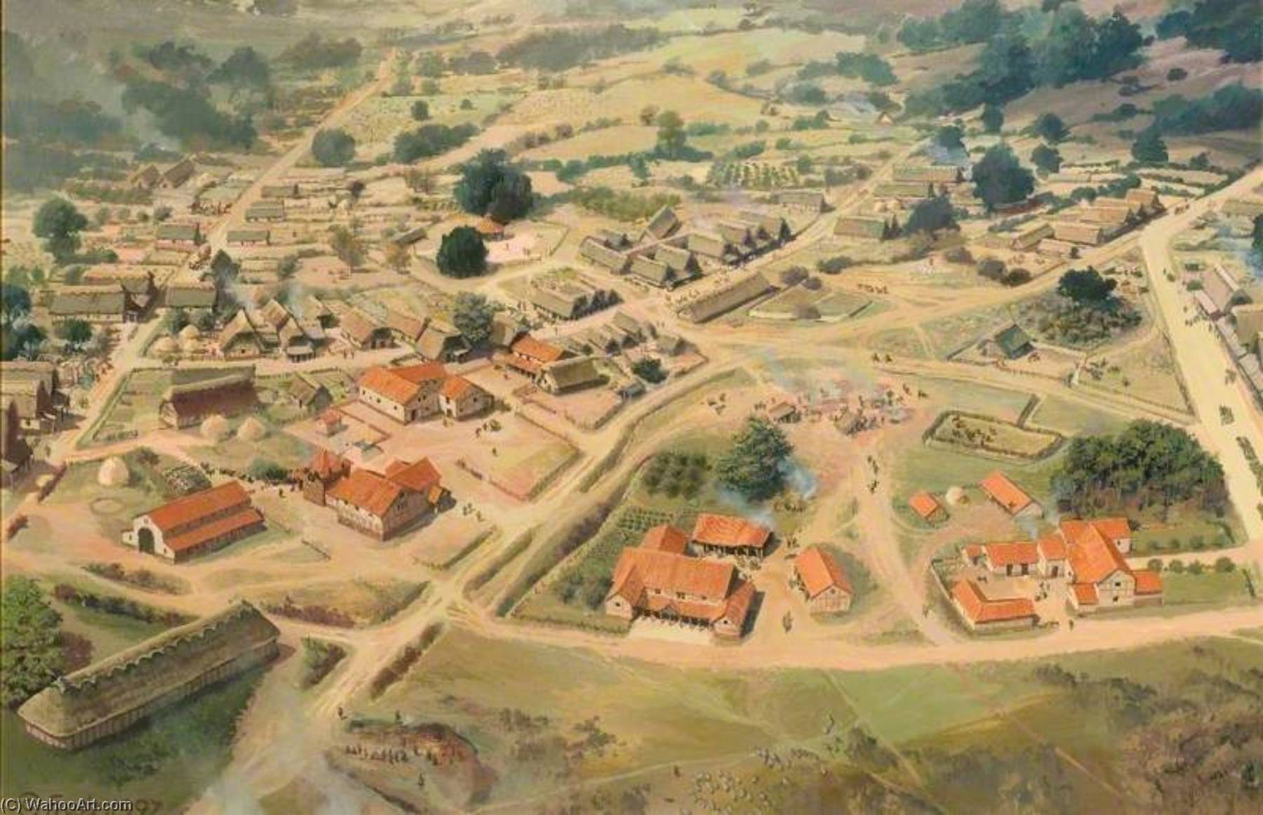 Depiction Of Roman Sandy In The 3rd Century Ad — Peter Froste