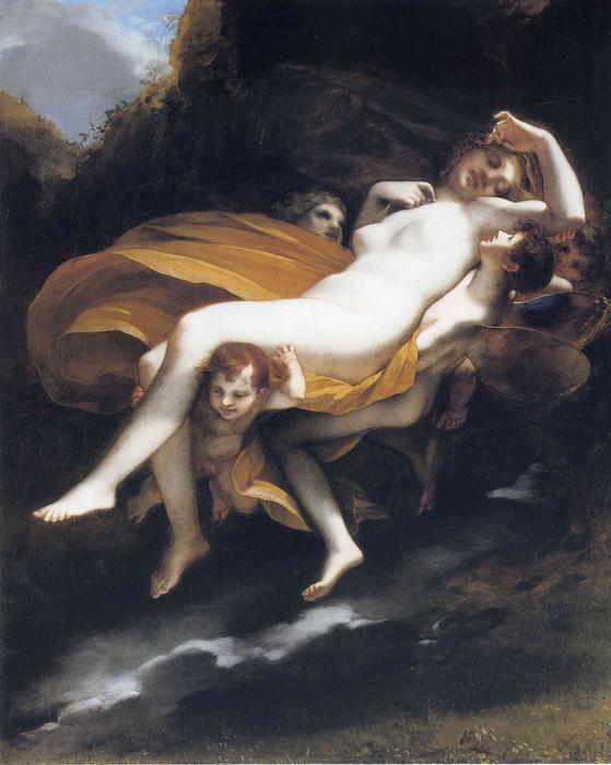 Psyche Transported To Heaven — Pierre-paul Prud'hon