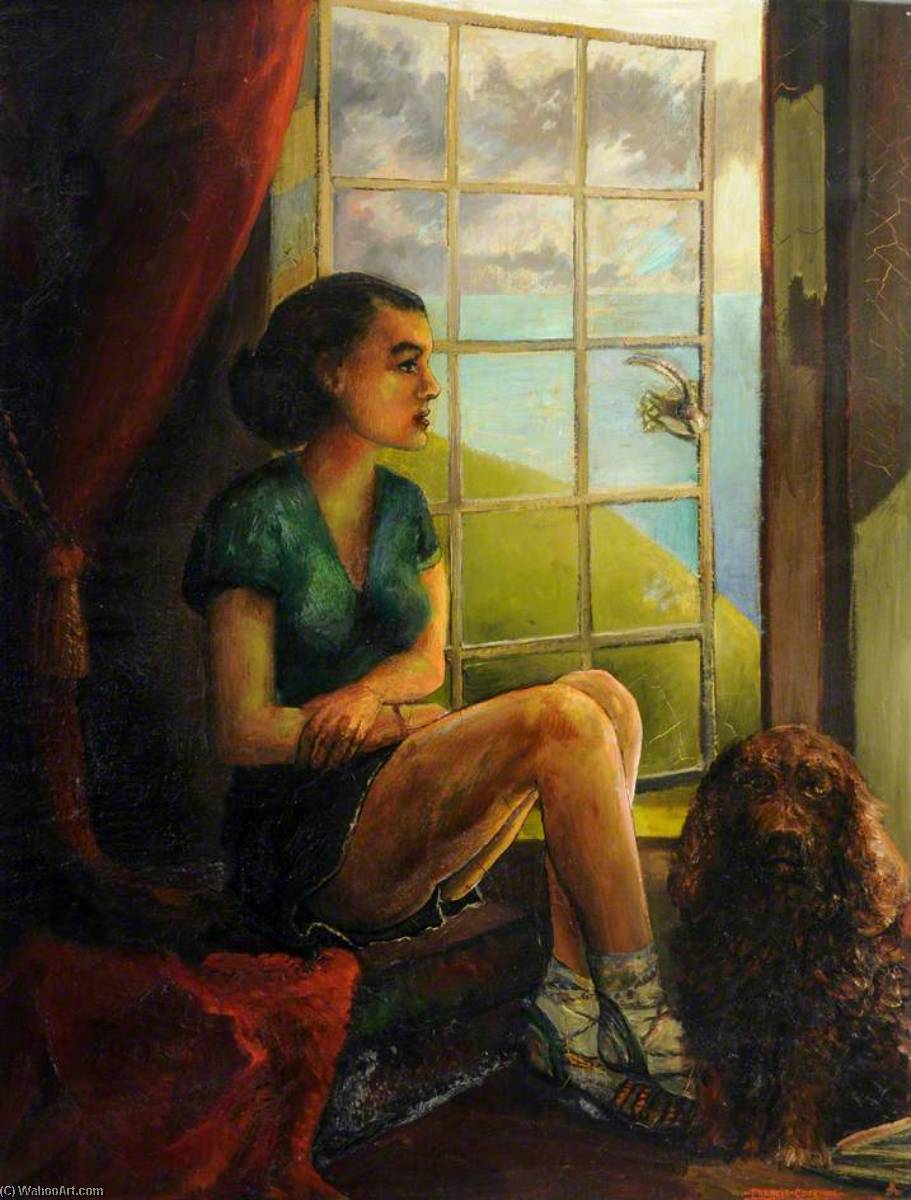 Joan Lorraine Ashton Chase, Later Lady Joan Cook, And 'jypsy' — Francis Ferdinand Maurice Cook